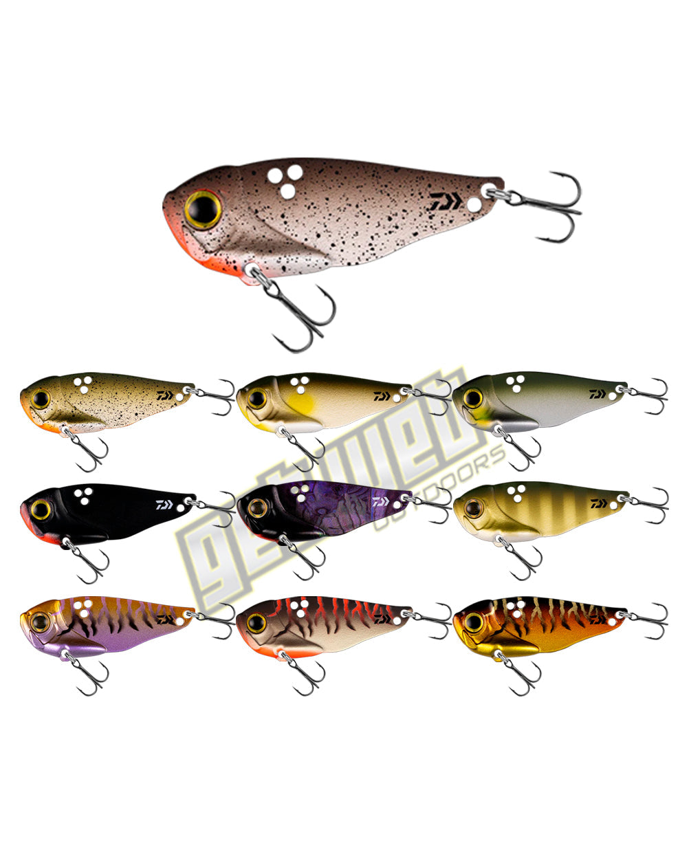 Daiwa Infeet Metal Bream Vibe Lure 7g 45mm