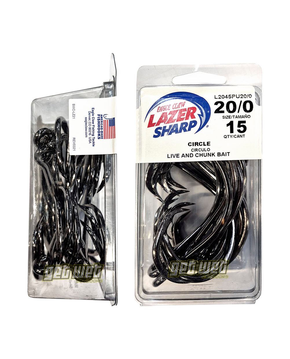 Eagle Claw L2040PU Circle Hook 25pc