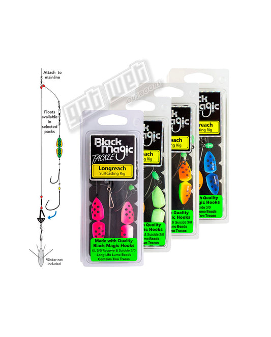 Black Magic Long Cast Beach Rigs
